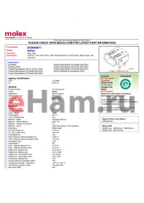 0539840671 datasheet - 2.00mm (.079