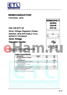 BZX84C6V8LT1 datasheet - SEMICONDUCTOR