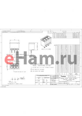 1-284514-3 datasheet - TERMINAL BLOCK HEADER ASSEMBLY STRAIGHT, CLOSED ENDS, 3.5mm PITCH