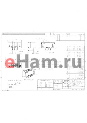 1-284519-7 datasheet - TERMINAL BLOCK HEADER ASSEMBLY STRAIGHT, 3.81mm PITCH WITH THREADED FLANGE