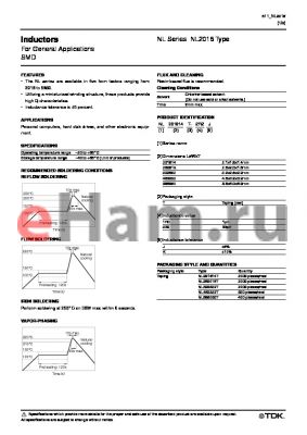 NL453232T-330J datasheet - For General Applications