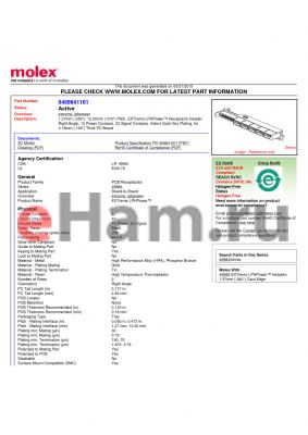SD-45984-100 datasheet - 1.27mm (.050