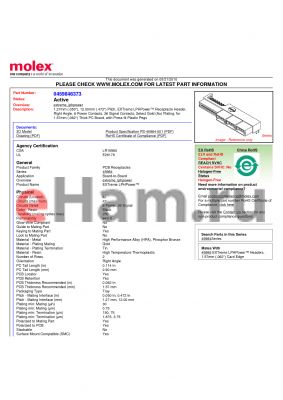 SD-45984-600 datasheet - 1.27mm (.050