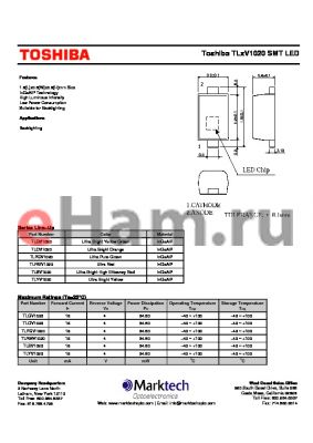 TLSV1020 datasheet - Toshiba TLxV1020 SMT LED