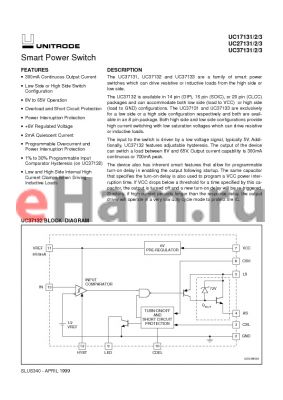 UC17132J datasheet - Smart Power Switch